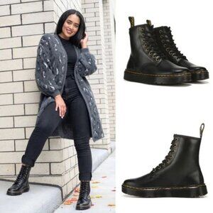 NWOB Dr. Martens Zavala Black Boots Women's size 6 / EU 37